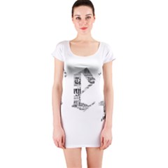 Taylor Swift Short Sleeve Bodycon Dress by taylorswift