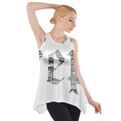 Taylor Swift Side Drop Tank Tunic