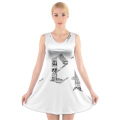 Taylor Swift V-neck Sleeveless Dress by taylorswift