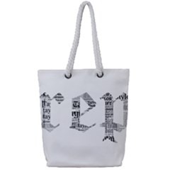 Taylor Swift Full Print Rope Handle Tote (small) by taylorswift