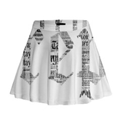 Taylor Swift Mini Flare Skirt