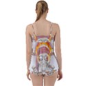 Fire Red Skull Babydoll Tankini Set View2