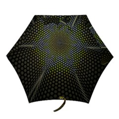 Fractal Hexagon Geometry Hexagonal Mini Folding Umbrellas