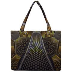 Fractal Hexagon Geometry Hexagonal Mini Tote Bag by Mariart