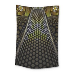 Fractal Hexagon Geometry Hexagonal Small Tapestry by Mariart