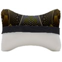 Fractal Hexagon Geometry Hexagonal Seat Head Rest Cushion View2