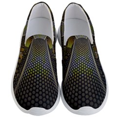 Fractal Hexagon Geometry Hexagonal Men s Lightweight Slip Ons by Mariart