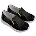 Fractal Hexagon Geometry Hexagonal Kids  Lightweight Slip Ons View3