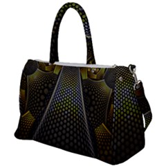 Fractal Hexagon Geometry Hexagonal Duffel Travel Bag