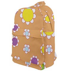 Floral Flowers Retro Classic Backpack