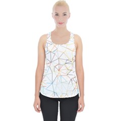 Geometric Pattern Abstract Shape Piece Up Tank Top by Mariart