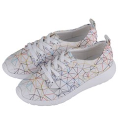 Geometric Pattern Abstract Shape Women s Lightweight Sports Shoes