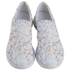 Geometric Pattern Abstract Shape Women s Lightweight Slip Ons