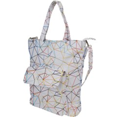 Geometric Pattern Abstract Shape Shoulder Tote Bag