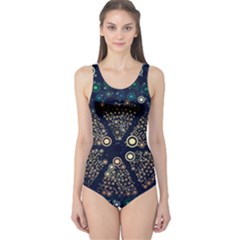 Design Background Modern One Piece Swimsuit by Mariart