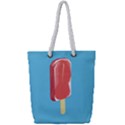 Ice Cream Full Print Rope Handle Tote (Small) View1