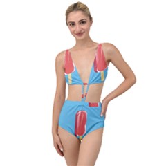 Ice Cream Tied Up Two Piece Swimsuit by Mariart