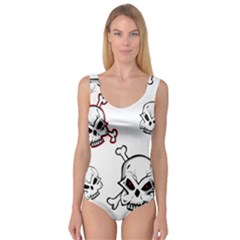 Illustration Vector Skull Princess Tank Leotard  by Mariart