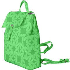 Green Magenta Wallpaper Seamless Pattern Buckle Everyday Backpack