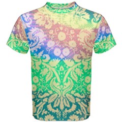 Hippie Fabric Background Tie Dye Men s Cotton Tee by Mariart