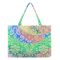 Hippie Fabric Background Tie Dye Medium Tote Bag by Mariart