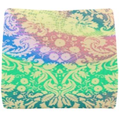 Hippie Fabric Background Tie Dye Seat Cushion by Mariart