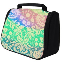 Hippie Fabric Background Tie Dye Full Print Travel Pouch (big)