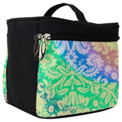 Hippie Fabric Background Tie Dye Make Up Travel Bag (big) by Mariart