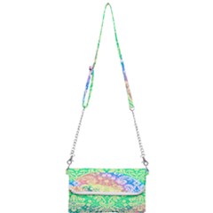 Hippie Fabric Background Tie Dye Mini Crossbody Handbag