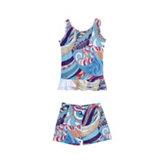 Goat Sheep Ethnic Kids  Boyleg Swimsuit