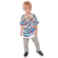 Goat Sheep Ethnic Kids  Raglan Tee