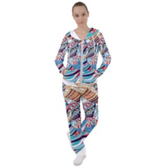 Goat Sheep Ethnic Women s Tracksuit