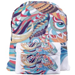 Goat Sheep Ethnic Giant Full Print Backpack