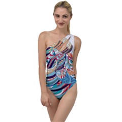 Goat Sheep Ethnic To One Side Swimsuit