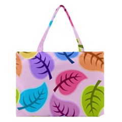 Leaves Background Beautiful Medium Tote Bag by Mariart