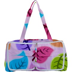 Leaves Background Beautiful Multi Function Bag