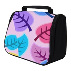 Leaves Background Beautiful Full Print Travel Pouch (small)