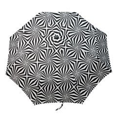 Line Stripe Pattern Folding Umbrellas by Mariart