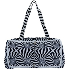 Line Stripe Pattern Multi Function Bag