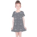 Line Stripe Pattern Kids  Simple Cotton Dress View1