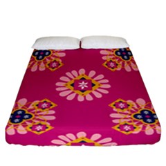 Morroco Tile Traditional Fitted Sheet (california King Size) by Mariart