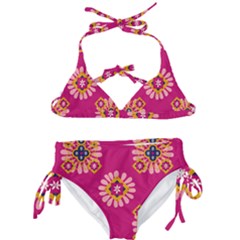 Morroco Tile Traditional Kids  Classic Bikini Set