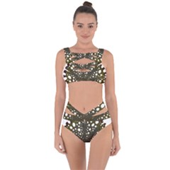 Leaf Tree Bandaged Up Bikini Set  by Mariart