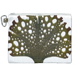 Leaf Tree Canvas Cosmetic Bag (xxl)