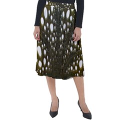 Leaf Tree Classic Velour Midi Skirt 