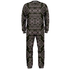 Line Geometry Onepiece Jumpsuit (men)  by Mariart