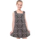 Line Geometry Kids  Cross Back Dress View1