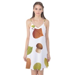 Leaves Mushrooms Camis Nightgown by Mariart