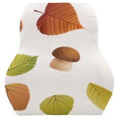 Leaves Mushrooms Car Seat Back Cushion 