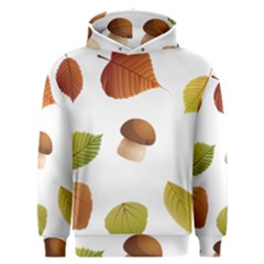 Leaves Mushrooms Men s Overhead Hoodie